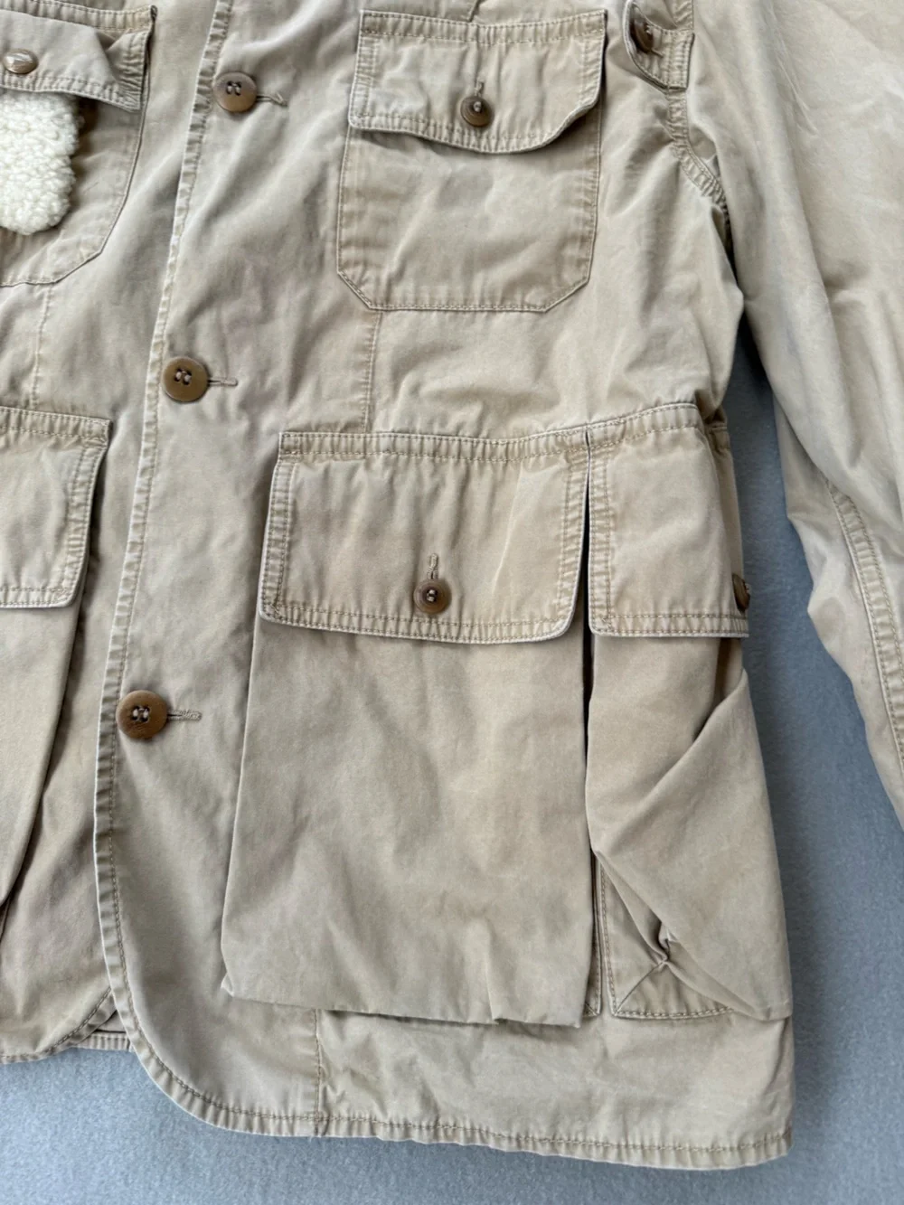 Ralph Lauren Polo Fly Fishing Shirt Jacket Men Medium Hunting Utility SHACKET